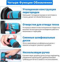 Углошлифовальная машина Yiwu GV-SC-02 19500об/мин рез.шпин.:M5 d=76мм жестк.кейс (100061085362)