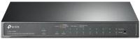 Коммутатор TP-Link TL-SG1210MPE (L2) 10x1Гбит/с 1xКомбо(1000BASE-T/SFP) 8PoE+ 123W настраиваемый