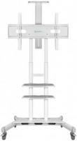 Подставка для телевизора Onkron TS1881 белый 50"-86" макс.105.9кг напольный мобильный