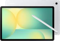 Планшет Samsung Galaxy Tab S10 FE SM-X526B 1580 (2.9) 8C RAM8Gb ROM128Gb 10.9" TFT 2304x1440 5G eSIM Android 15 серебристый 13Mpix 12Mpix BT WiFi microSD 1Tb 8000mAh