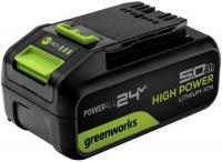 Батарея аккумуляторная Greenworks G24HP5 24В 5Ач Li-Ion (2957807)