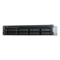 Synology RS1221RP+ Сетевое хранилище QC2.2GHzCPU/4GbDDR4(upto32)/RAID0,1,5,6,10/upto 8 hot plug HDDs SATA(3,5'or2,5')(upto 12 with RX418)/2xUSB3.2/1eSATA/iSCSI/4xGbE(+1Expslot)/2xIPcam(upto 40)/2xPS