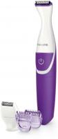 Триммер Philips Essential BRT383/15 белый/фиолетовый (насадок в компл:4шт)
