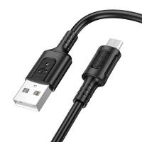 BOROFONE BX111/ USB кабель Micro/ 1m/ 2.4A/ Black