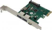 Exegate EX283719RUS Контроллер EXE-323 PCI-E 2.0, 2*USB3.0 ext + 1*Type-C, разъем доп.питания (OEM)