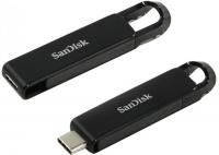 SanDisk USB Drive 64Gb  CZ460 Ultra Type-C, USB Type-C, Black [SDCZ460-064G-G46]