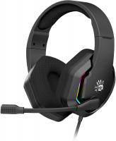 Наушники с микрофоном A4Tech Bloody G260p черный 2м мониторные оголовье (G260P 4PIN+USB/BLACK)