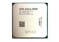 CPU AMD Athlon 3000G OEM  (YD3000C6M2OFH) {3.5GHz, 5MB, 35W, AM4, with Radeon Vega 3 Graphics}