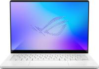 Ноутбук Asus ROG Zephyrus G14 GU405AW-SY024W Core Ultra 9 386H 32Gb SSD1Tb NVIDIA GeForce RTX5080 16Gb 14" OLED 3K (2880x1800) Windows 11 Home white WiFi BT Cam Bag (90NR0P83-M000Y0)