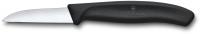 Нож кухонный Victorinox Swiss Classic (6.7303) стальной лезв.60мм прямая заточка черный