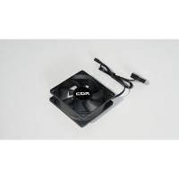 CBR Вентилятор для корпуса CBR-CF-8025-1600B, 80x80x25 мм, 3-pin+molex, 1600 RPM, 30 CFM, 24.6 dBA