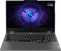 Ноутбук Lenovo LOQ 15IRX9 Core i5 13450HX 16Gb SSD512Gb NVIDIA GeForce RTX 3050 6Gb 15.6" IPS FHD (1920x1080) без ОС grey WiFi BT Cam (83DV0073PS)