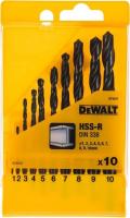 Набор сверл DeWalt DT5911-QZ по металлу (10пред.) для шуруповертов/дрелей