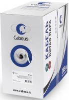 Кабель информационный Cabeus UTP-4P-Cat.5e-SOLID-LSZH-GY кат.5E U/UTP 4 пары LSZH внутренний 305м серый