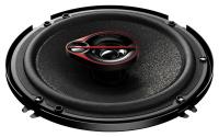 Колонки автомобильные Pioneer TS-R1651S-2 (без решетки) 300Вт 90дБ 4Ом 16.5см (6 1/2дюйм) (ком.:2кол.) коаксиальные трехполосные