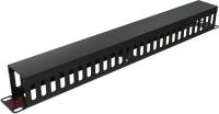 Кабельный органайзер горизонтальный Sysmatrix SA 0021.911 односторонний 1U шир.:19" глуб.:55мм