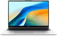 Ноутбук Huawei MateBook D 16 MCLG-X MitchellG-W5611D Core i5 13420H 16Gb SSD1Tb Intel UHD Graphics 16" IPS (1920x1200) без ОС silver WiFi BT Cam (53014MUA)