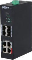 Коммутатор Dahua DH-HS4408-4ET-96 (L2) 4x100Мбит/с 4x1Гбит/с 4SFP 4PoE 96W управляемый