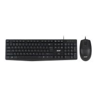 Acer OMW141 [ZL.MCEEE.01M] Комплект (клавиатура + мышь) черный USB проводной