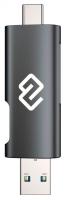 Устройство чтения карт памяти USB 2.0/Type C Digma CR-CU2520-G серый