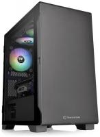 Корпус Thermaltake S100 TG черный без БП mATX 11x120mm 7x140mm 2xUSB3.0 audio bott PSU