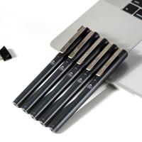 Ручка гелев. Deli Upal EG61-BK черн d=1мм черн. черн.