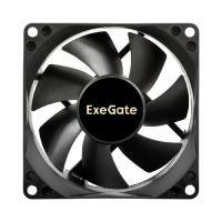 Exegate EX297083RUS Вентилятор 24В DC ExeGate EX08025S3P-24 (80x80x25 мм, Sleeve bearing (подшипник скольжения), 3pin, 2850RMP, 28dBA)