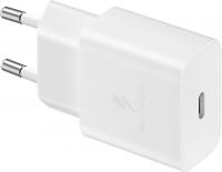 Сетевое зарядное устройство Samsung Adapter 15W Type C White (EP-T1510NWEGEU)