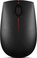 Мышь Lenovo 300 Wireless Compact черный оптическая 1000dpi беспров. USB 2but (GX30K79401)