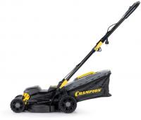 Газонокосилка роторная Champion EM3414 1400Вт