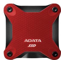 Накопитель SSD A-Data USB3.1 512GB SD620-512GCRD SD620 2.5" красный