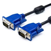 Bion Кабель VGA 15M/15M, экранированный, ферритовые кольца, черный, 1.8 м [BXP-VGA2-018]