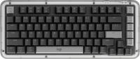 Клавиатура Logitech K75M механическая графитовый USB беспроводная BT/Radio Multimedia LED (подставка для запястий) (920-013299)