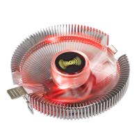 Exegate EX286226RUS Кулер ExeGate Wizard EE91-PWM.RED (Al, LGA775/1150/1151/1155/1156/1200/1700/1851/AM2/AM2+/AM3/AM3+/AM4/AM5/FM1/FM2/754/939/940, TDP 75W, Fan 90mm, PWM, 800-2400RPM, Hydro bearing,