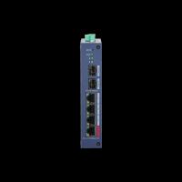 DAHUA DH-CHS4206-4ET-90 4-портовый PoE коммутатор управляемый 4 RJ45 10/100Мбит/с (PoE/PoE+/Hi-PoE), 2 SFP 1000Мбит/с (uplink);  PoE: порт 1 до 90Вт IP30, IK06; монтаж на DIN-рейку