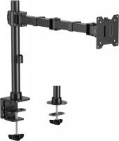 Кронштейн для мониторов Cactus CS-VM-D49-BK черный 17"-49" макс.20кг настольный поворот и наклон