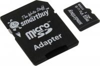 Micro SecureDigital 512GB Smartbuy Class10 UHS (с адаптером SD) (SB512GBSDCL10-01)