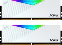 Память DDR5 2x16GB 6000MHz A-Data AX5U6000C3016G-DCLARWH XPG Lancer RGB RTL Gaming PC5-48000 CL30 DIMM UDIMM 288-pin 1.35В kit single rank с радиатором Ret