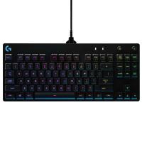 920-009393 Logitech Клавиатура Gaming Pro механическая черный USB оригинальная заводская гравировка RU/LAT