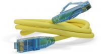 Патч-корд Hyperline PC-LPM-UTP-RJ45-RJ45-C6-2M-LSZH-YL UTP RJ-45 вил.-вилка RJ-45 кат.6 2м желтый LSZH 24AWG