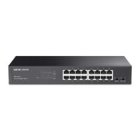 Mercusys MS116GS Коммутатор с 16 гигабитными портами для размещения на столе или в стойке