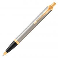 Ручка шариков. Parker IM Core K321 (1931670) Brushed Metal GT M син. черн. подар.кор.