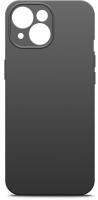 Чехол (клип-кейс) BoraSCO для Apple iPhone 15 Plus Microfiber Case черный (72421)