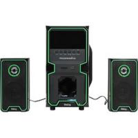 Dialog Progressive AP-222B BLACK - акустические колонки 2.1, 30W+2*10W RMS, Bluetooth, USB+SD reader