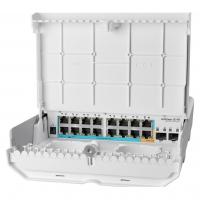 MikroTik CRS318-1Fi-15Fr-2S-OUT Коммутатор управляемый,  15FR with RouterOS L5 license