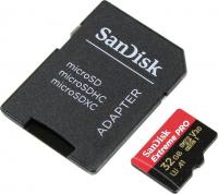 Micro SecureDigital 32Gb SanDisk SDSQXCG-032G-GN6MA {MicroSDHC Class 10 UHS-I, U3 Extreme Pro}