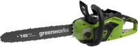Цепная пила Greenworks GD40CS18 аккум. 3600Вт 4.89л.с. дл.шины:18" (45cm) (2009607)