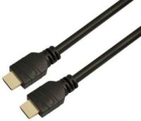 Кабель аудио-видео Lazco WH-111 HDMI (m)/HDMI (m) 20м. позолоч.конт. черный (9786)