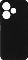 Чехол (клип-кейс) BoraSCO для Xiaomi Redmi 13 Silicone Case черный (73408)
