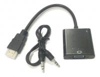 Переходник Buro HDMI (m) VGA (f) 0.1м (HDMI-M-VGA-F)